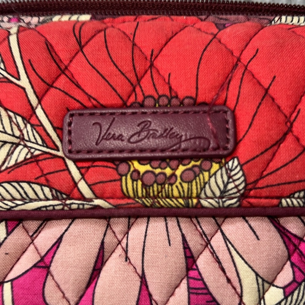Vera Bradley wallet with wrist strap